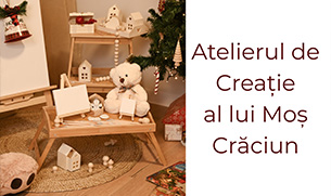 Atelierul de Creație al lui Moș Crăciun este aici!